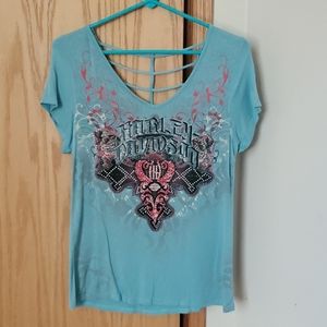 Women's Harley Davidson shirt